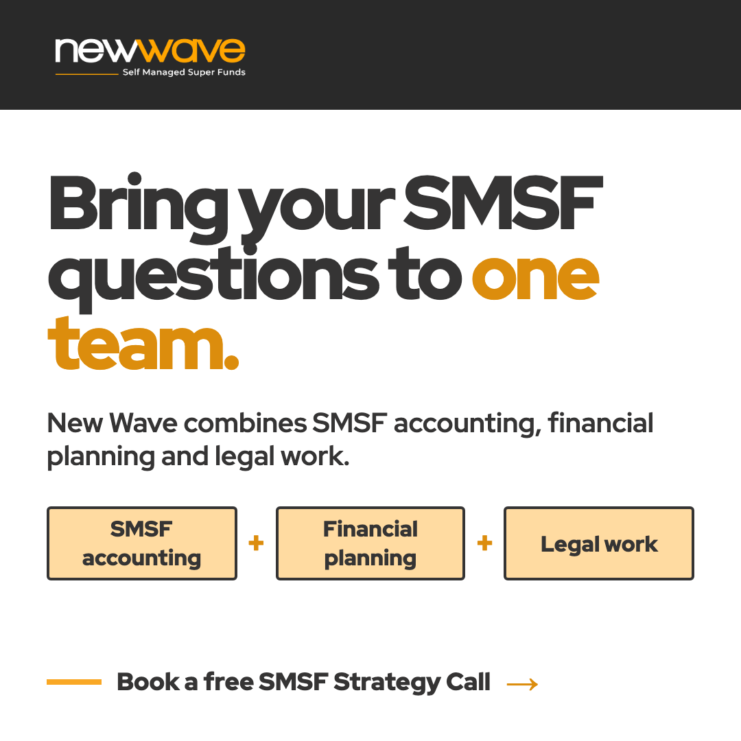 First finished New Wave SMSF image ad